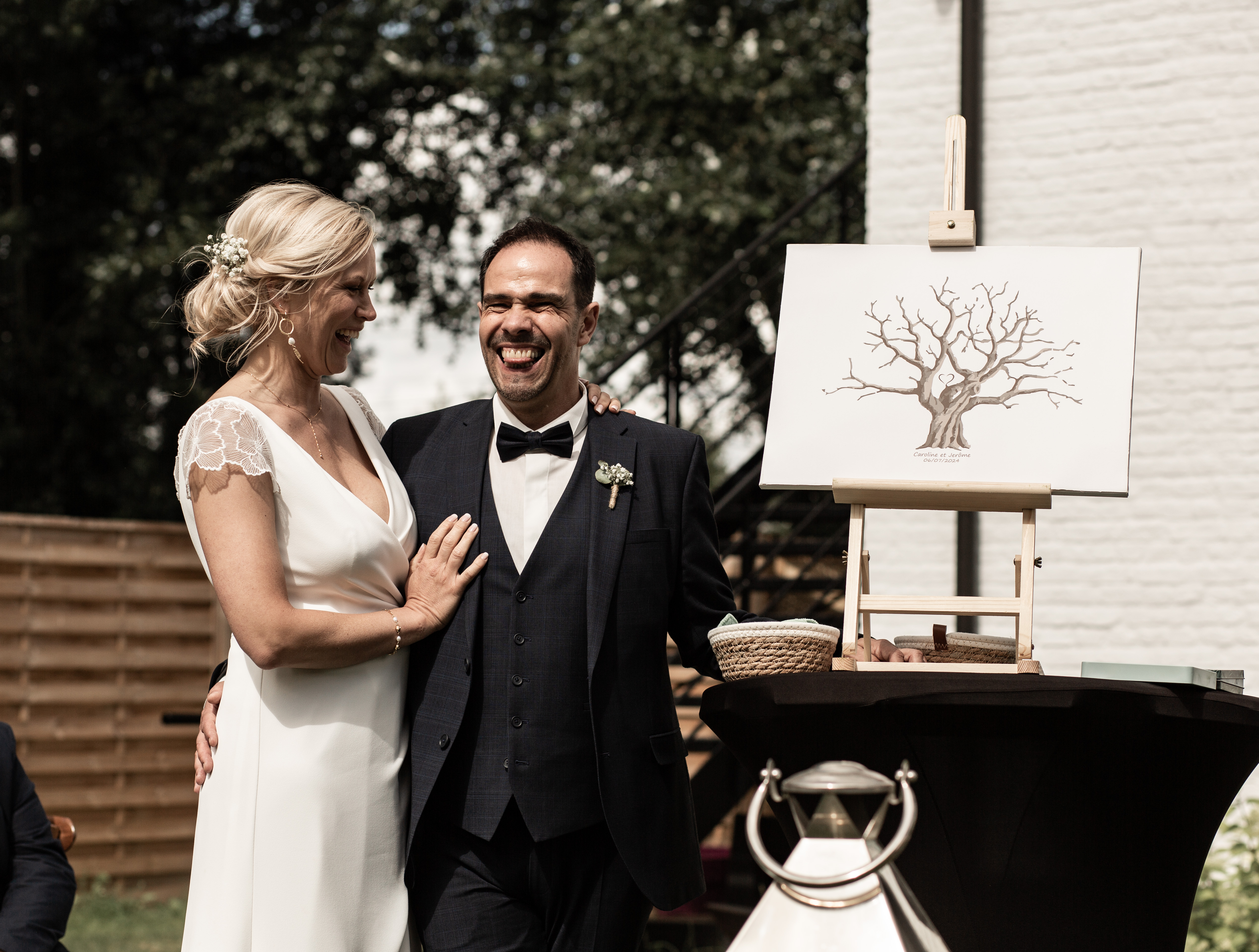 Photographie d'un mariage capturée par Marie & Gaëtan
